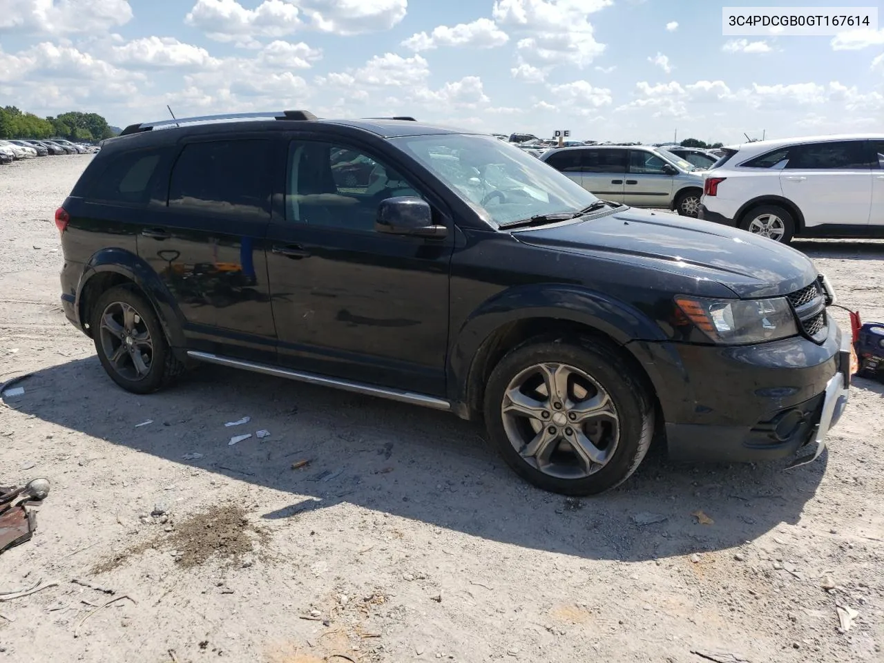 2016 Dodge Journey Crossroad VIN: 3C4PDCGB0GT167614 Lot: 62930184