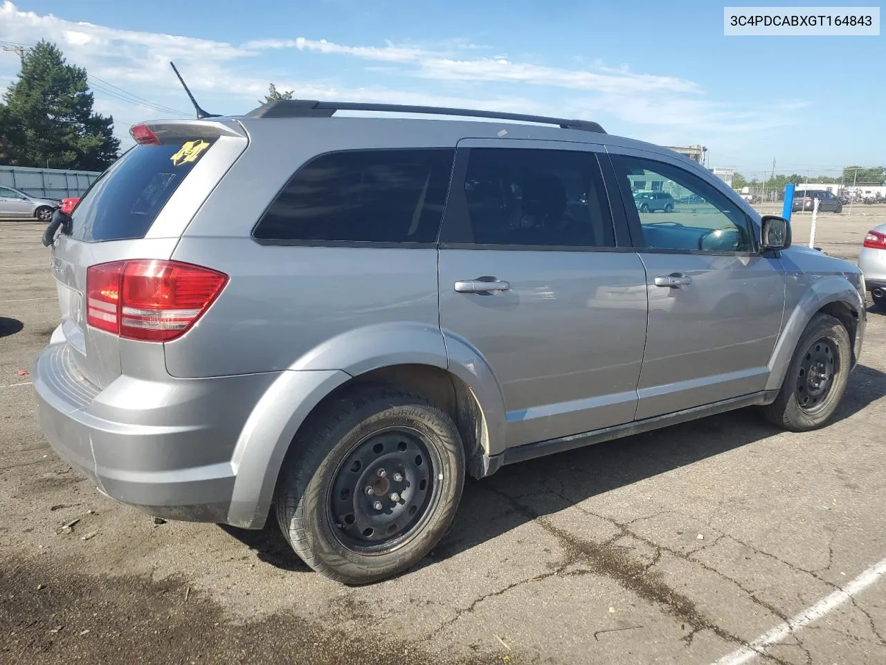 3C4PDCABXGT164843 2016 Dodge Journey Se