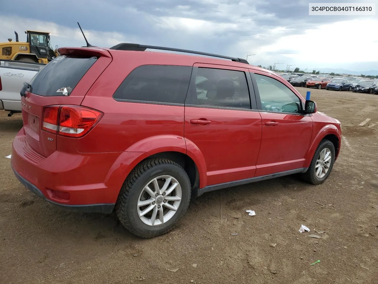 2016 Dodge Journey Sxt VIN: 3C4PDCBG4GT166310 Lot: 63131044