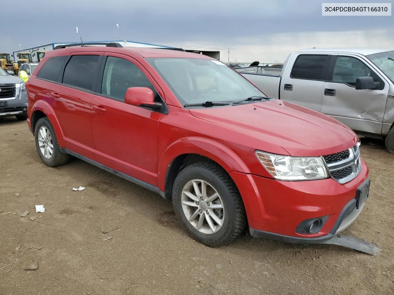 2016 Dodge Journey Sxt VIN: 3C4PDCBG4GT166310 Lot: 63131044