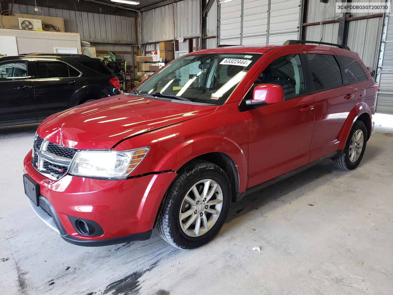 2016 Dodge Journey Sxt VIN: 3C4PDDBG3GT200730 Lot: 63322444