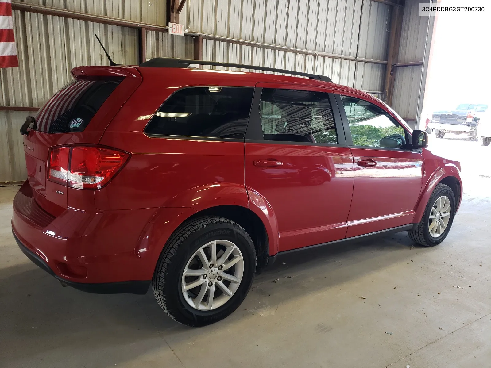 2016 Dodge Journey Sxt VIN: 3C4PDDBG3GT200730 Lot: 63322444