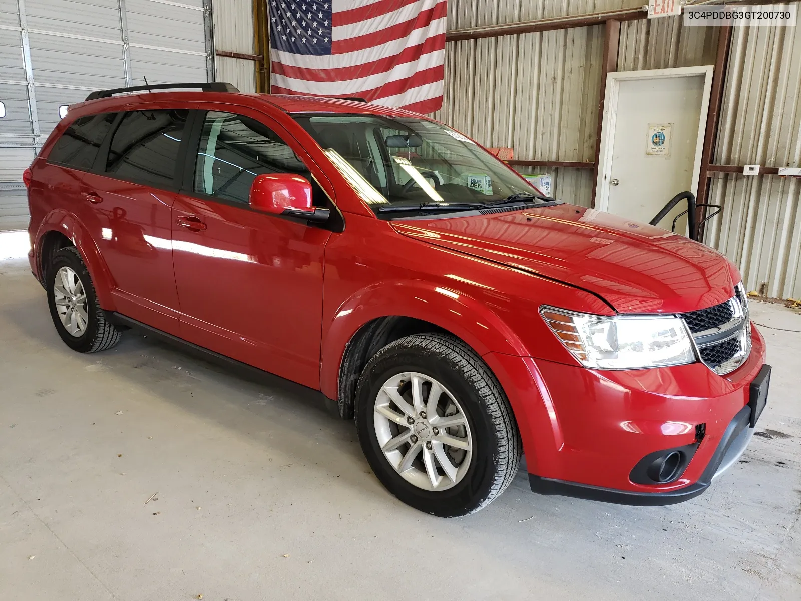 2016 Dodge Journey Sxt VIN: 3C4PDDBG3GT200730 Lot: 63322444