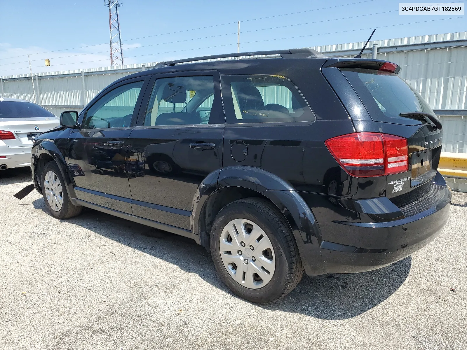 2016 Dodge Journey Se VIN: 3C4PDCAB7GT182569 Lot: 64024884