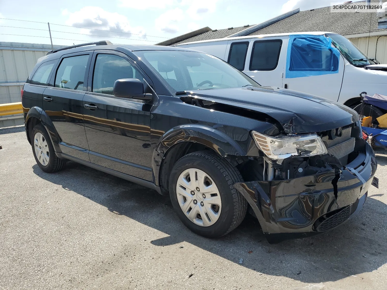 2016 Dodge Journey Se VIN: 3C4PDCAB7GT182569 Lot: 64024884