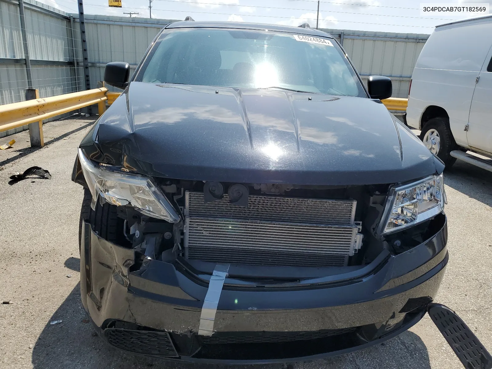 2016 Dodge Journey Se VIN: 3C4PDCAB7GT182569 Lot: 64024884