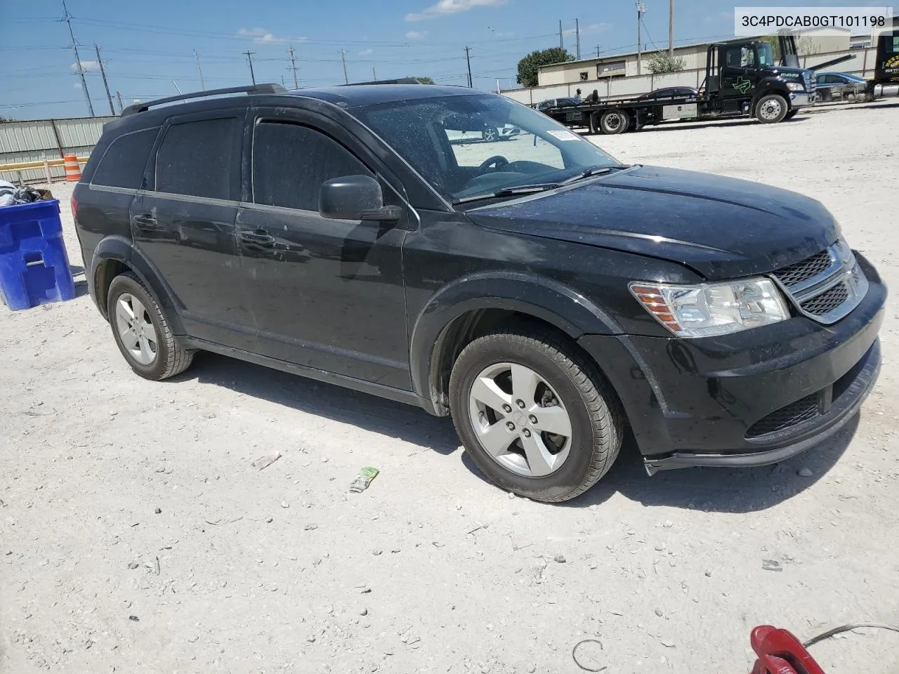 2016 Dodge Journey Se VIN: 3C4PDCAB0GT101198 Lot: 65360364