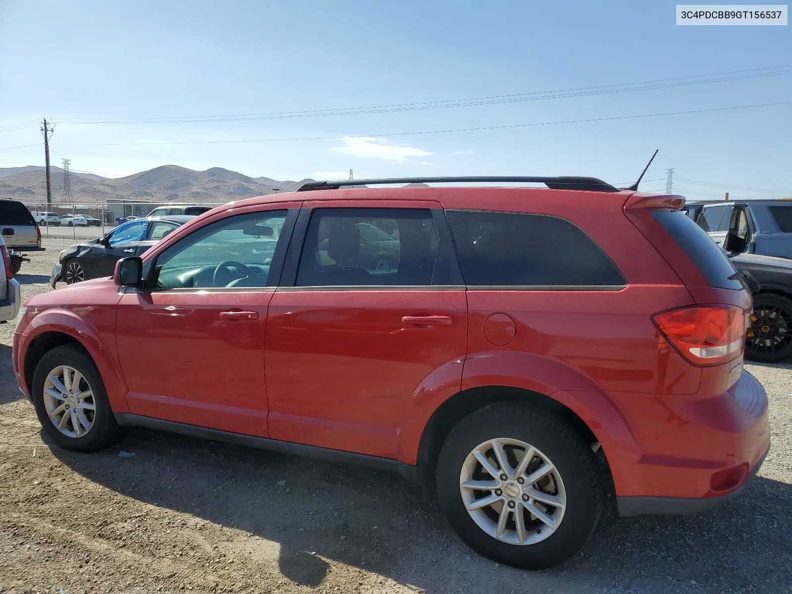 2016 Dodge Journey Sxt VIN: 3C4PDCBB9GT156537 Lot: 66812644