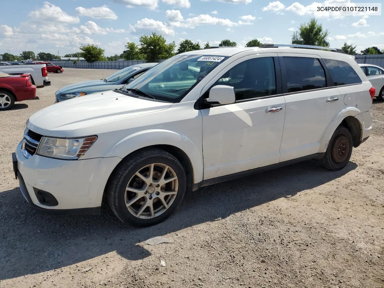 3C4PDDFG1GT221148 2016 Dodge Journey R/T