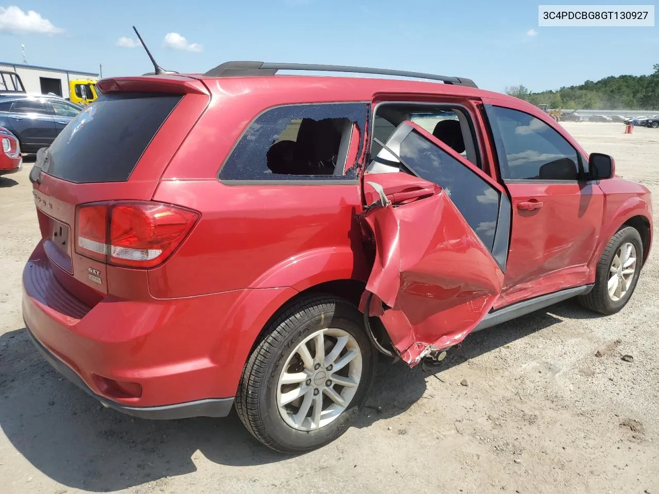 2016 Dodge Journey Sxt VIN: 3C4PDCBG8GT130927 Lot: 67121754