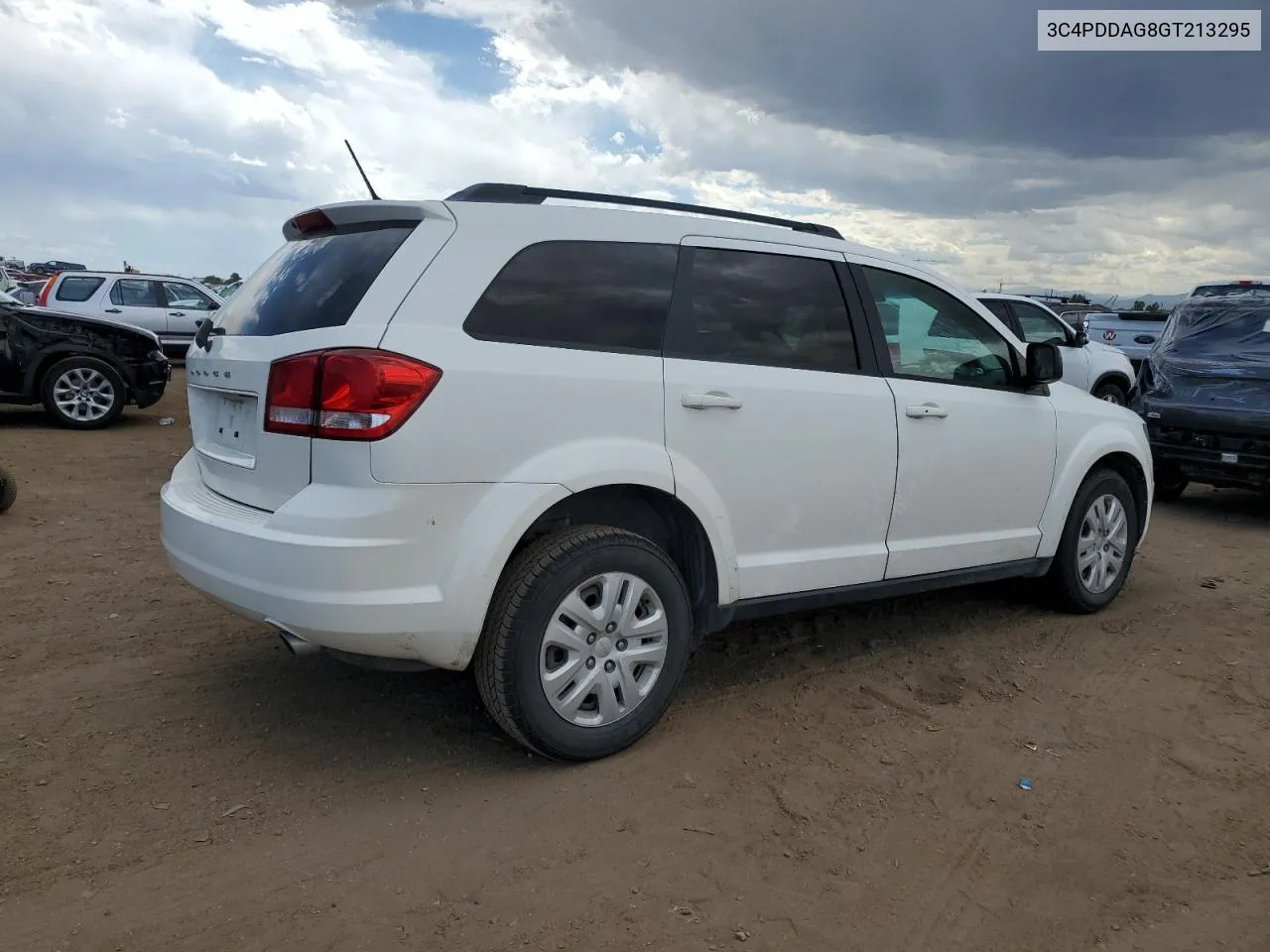 2016 Dodge Journey Se VIN: 3C4PDDAG8GT213295 Lot: 67529274