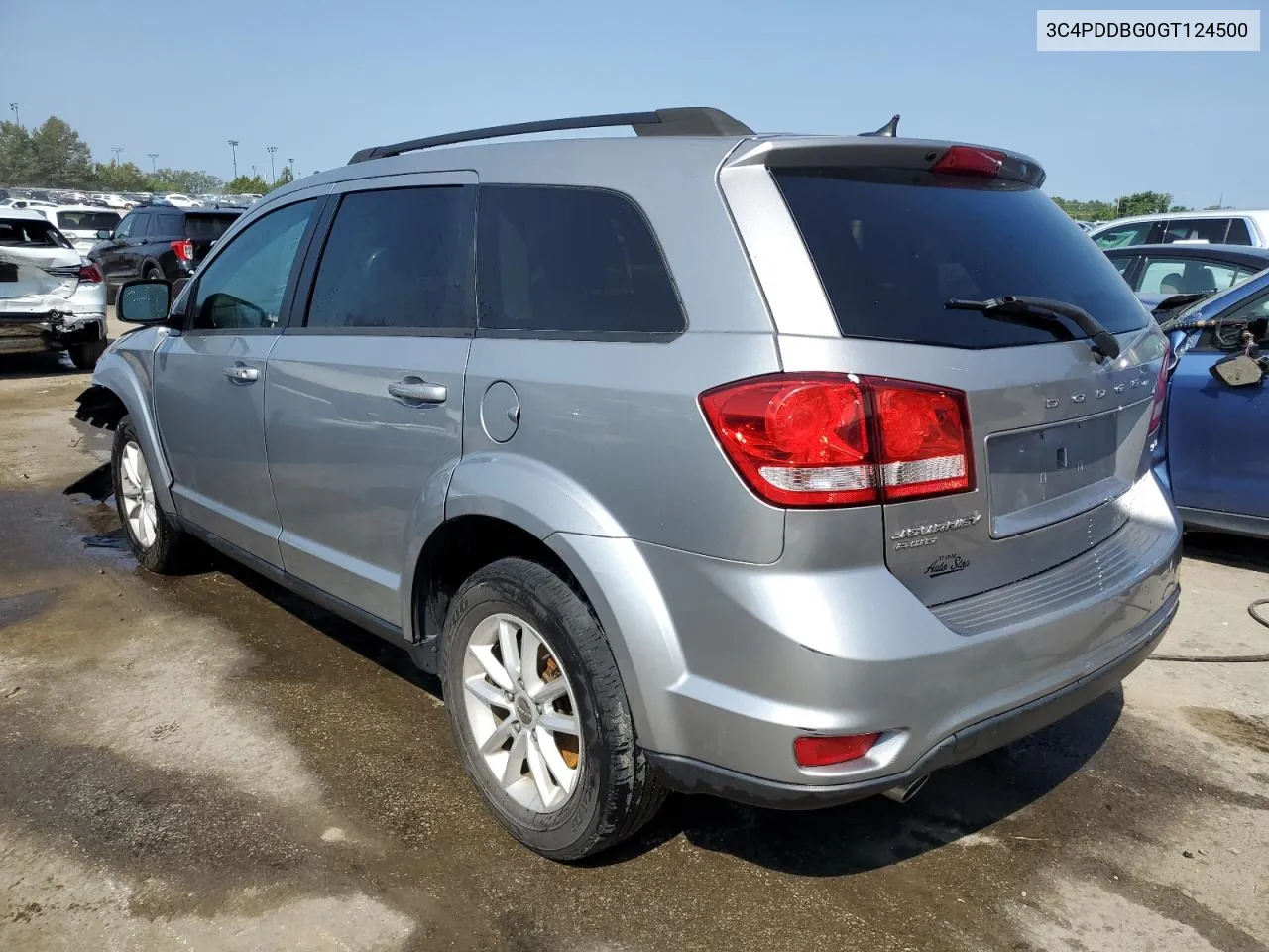 2016 Dodge Journey Sxt VIN: 3C4PDDBG0GT124500 Lot: 67593594