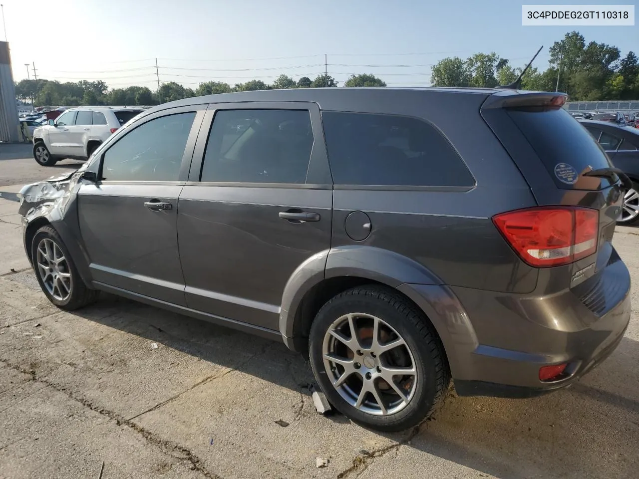 2016 Dodge Journey R/T VIN: 3C4PDDEG2GT110318 Lot: 68094794