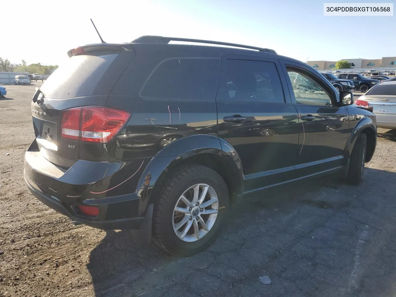 2016 Dodge Journey Sxt VIN: 3C4PDDBGXGT106568 Lot: 68116614