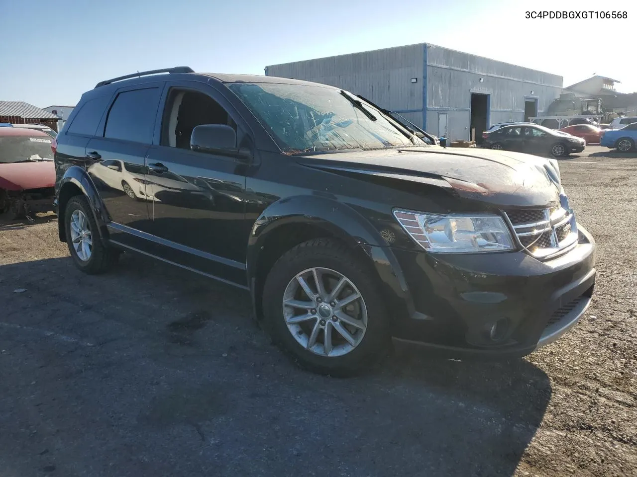 2016 Dodge Journey Sxt VIN: 3C4PDDBGXGT106568 Lot: 68116614