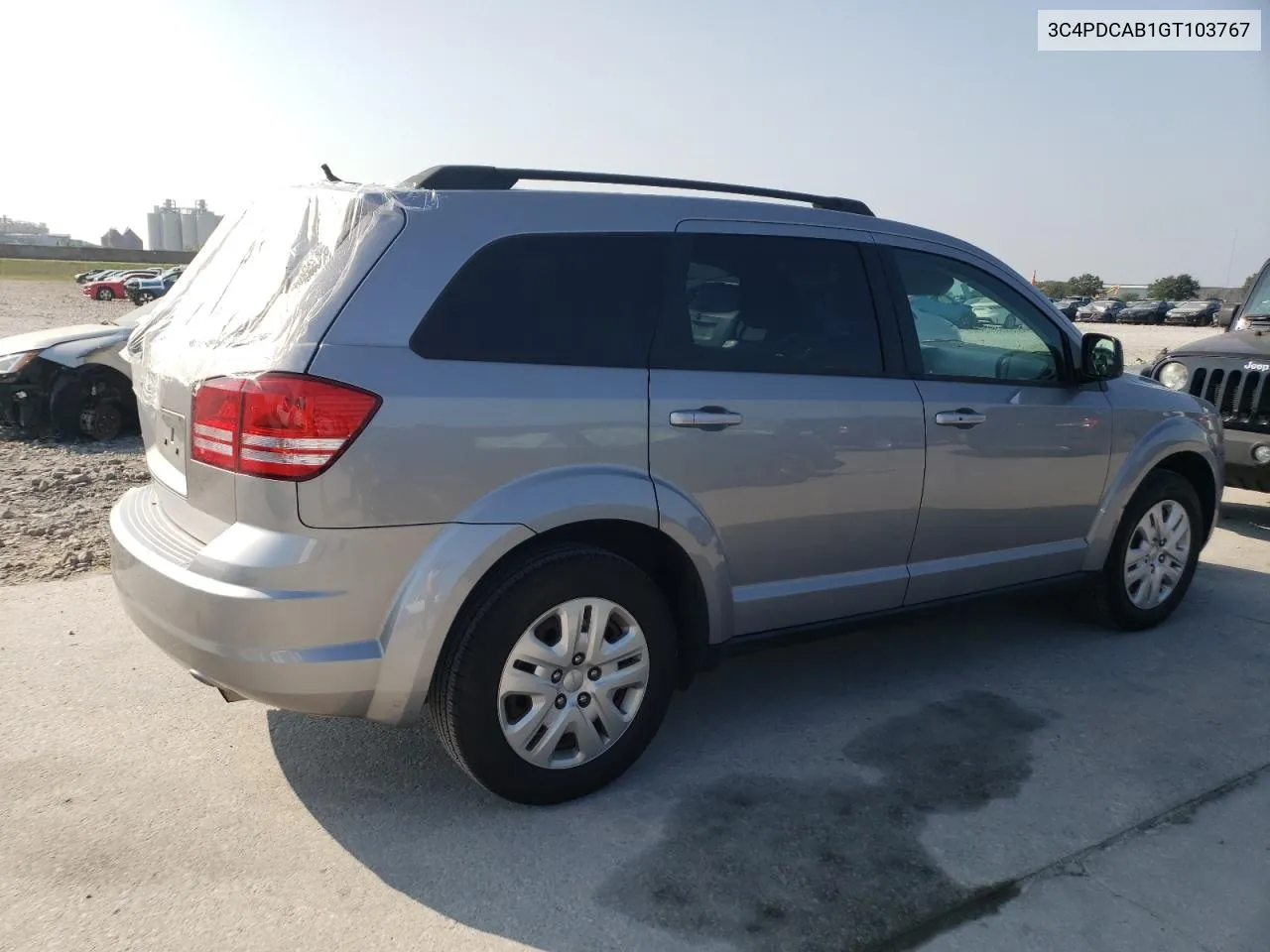 2016 Dodge Journey Se VIN: 3C4PDCAB1GT103767 Lot: 68284104