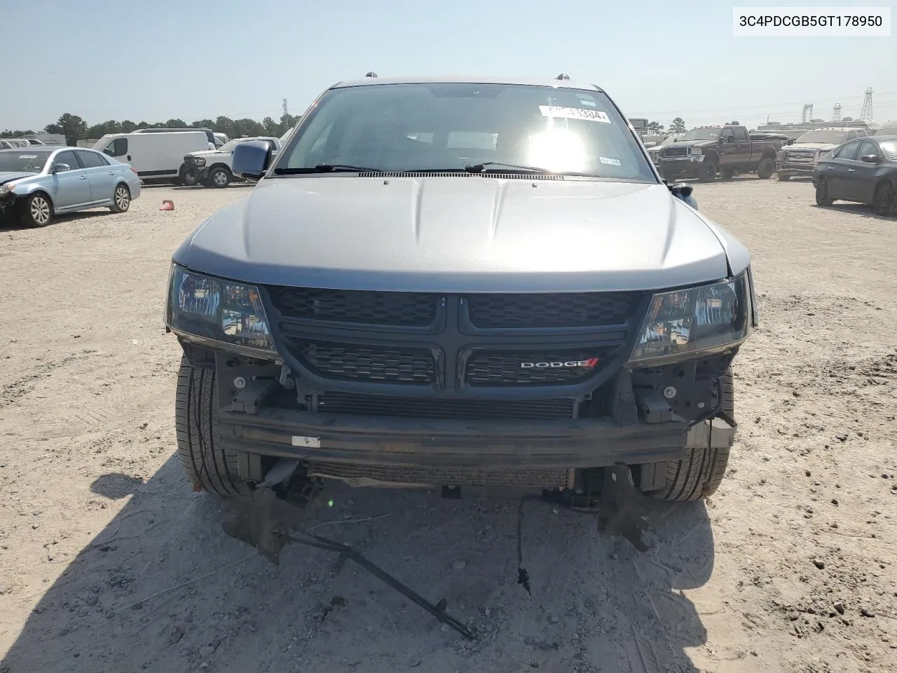 2016 Dodge Journey Crossroad VIN: 3C4PDCGB5GT178950 Lot: 68543384