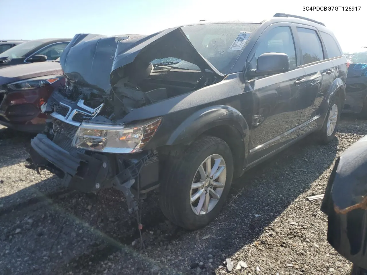 2016 Dodge Journey Sxt VIN: 3C4PDCBG7GT126917 Lot: 68655604