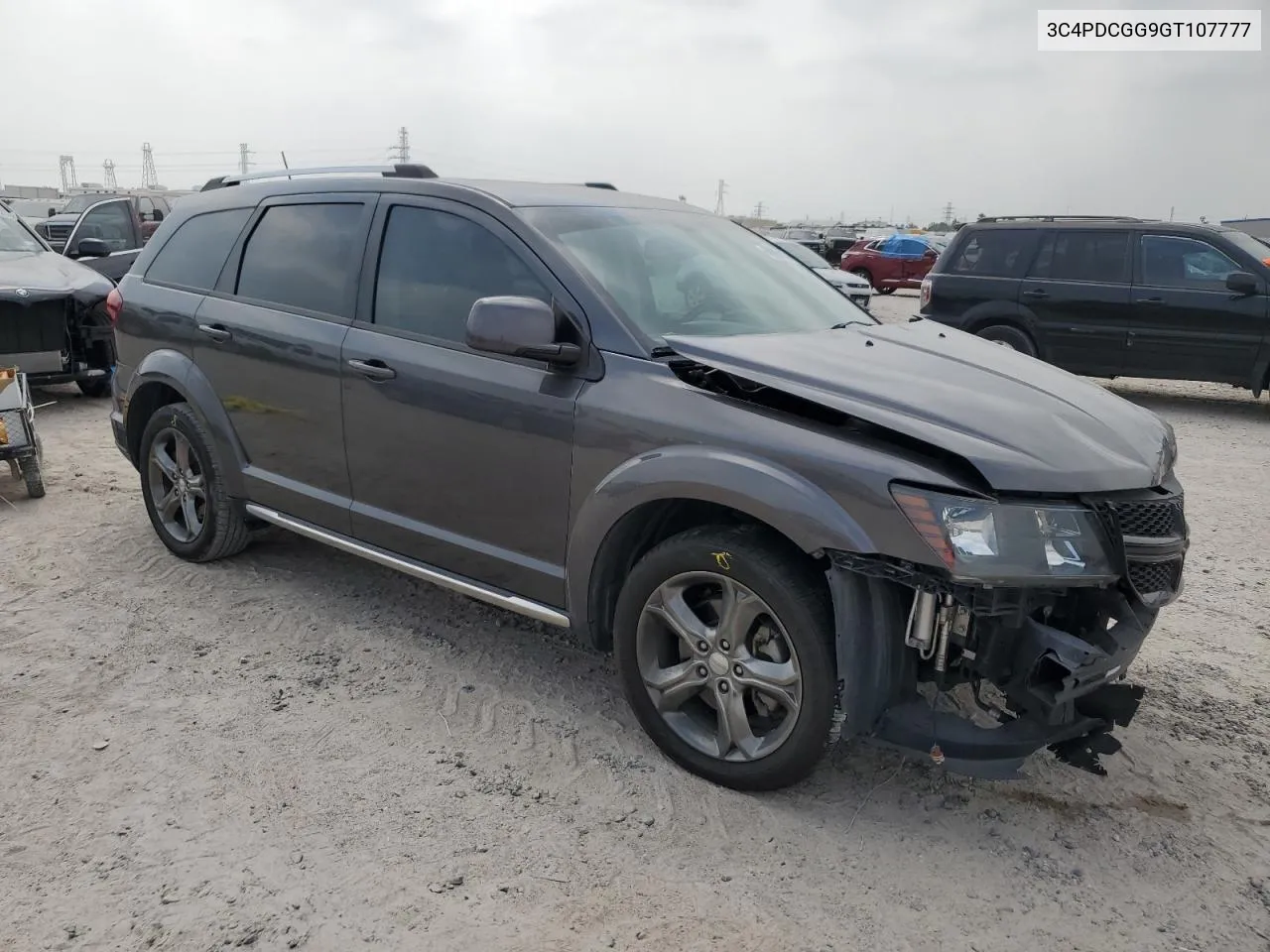 2016 Dodge Journey Crossroad VIN: 3C4PDCGG9GT107777 Lot: 68685114