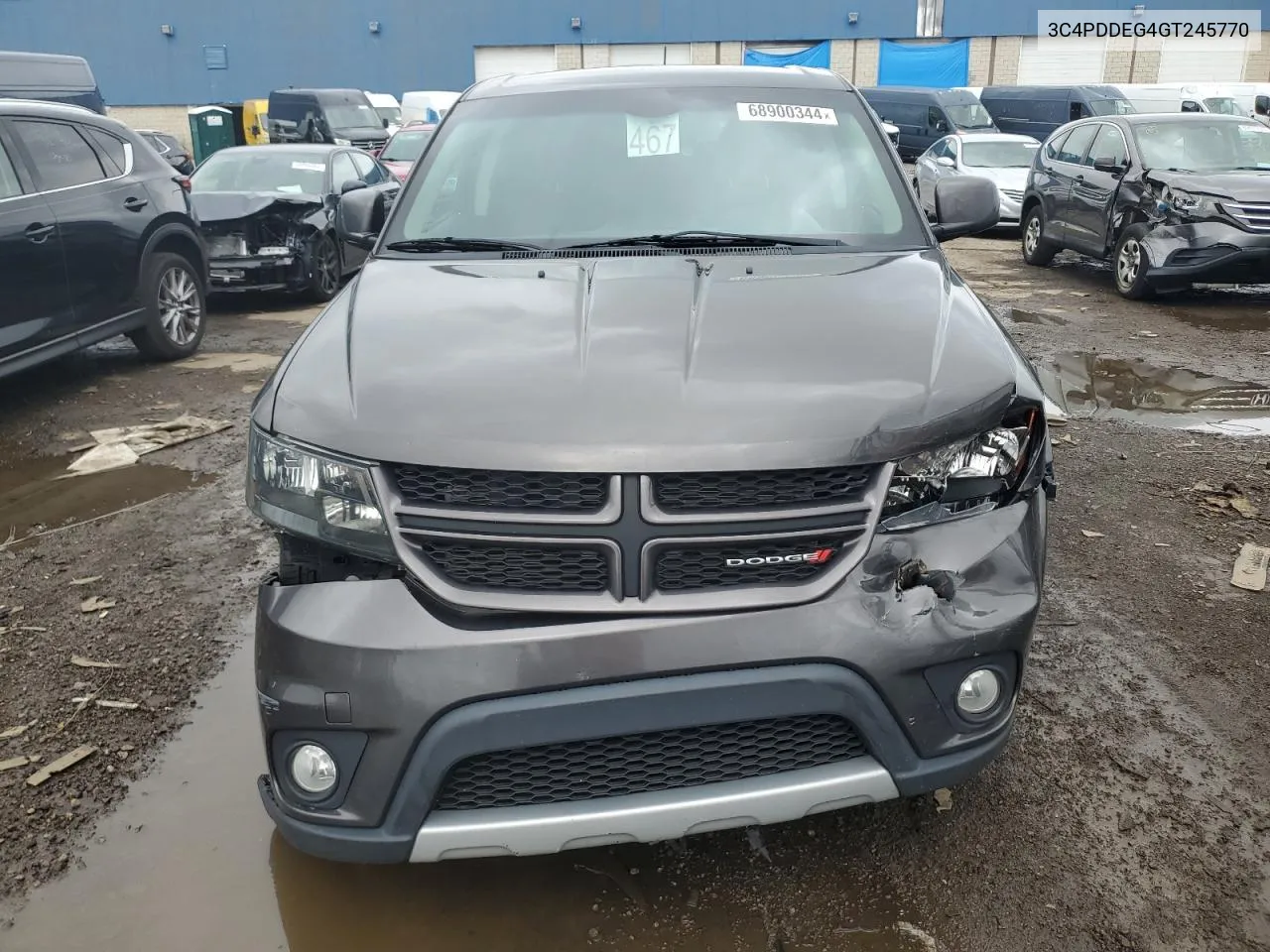 2016 Dodge Journey R/T VIN: 3C4PDDEG4GT245770 Lot: 68900344