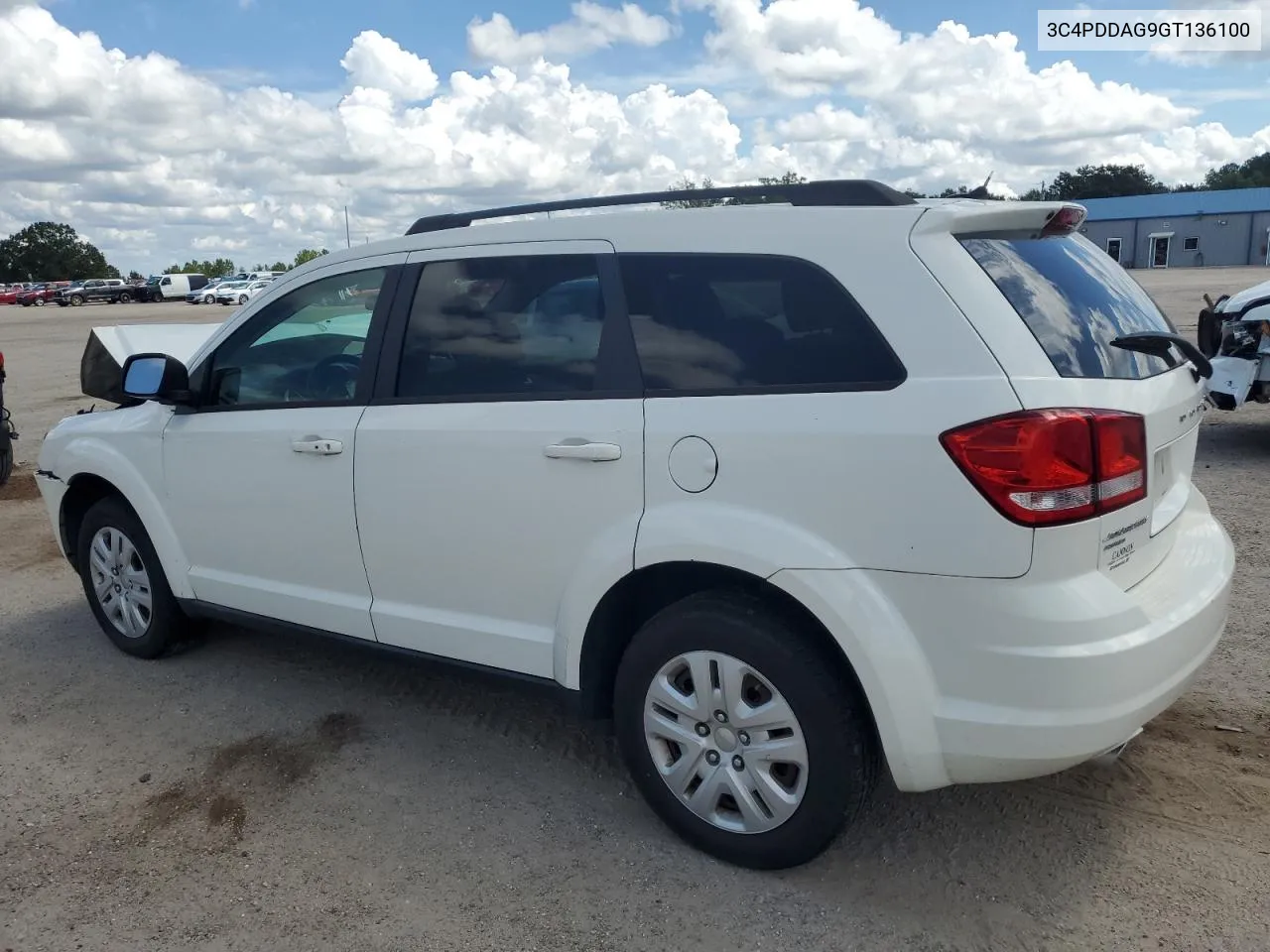 2016 Dodge Journey Se VIN: 3C4PDDAG9GT136100 Lot: 69082124