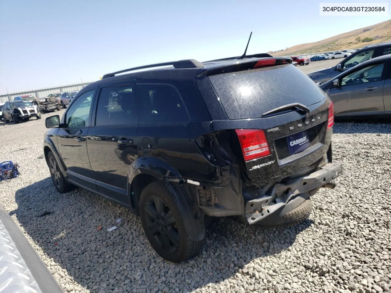 2016 Dodge Journey Se VIN: 3C4PDCAB3GT230584 Lot: 69264564