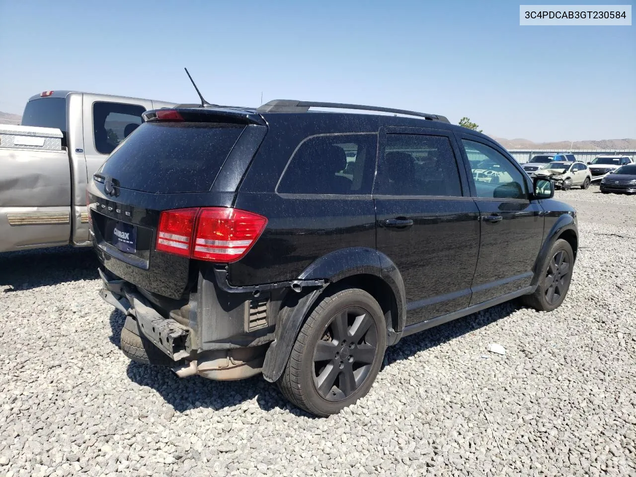 2016 Dodge Journey Se VIN: 3C4PDCAB3GT230584 Lot: 69264564