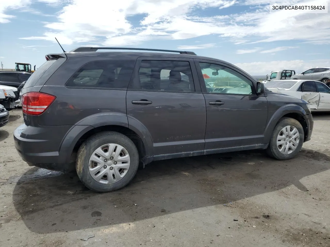 2016 Dodge Journey Se VIN: 3C4PDCAB4GT158424 Lot: 69952504