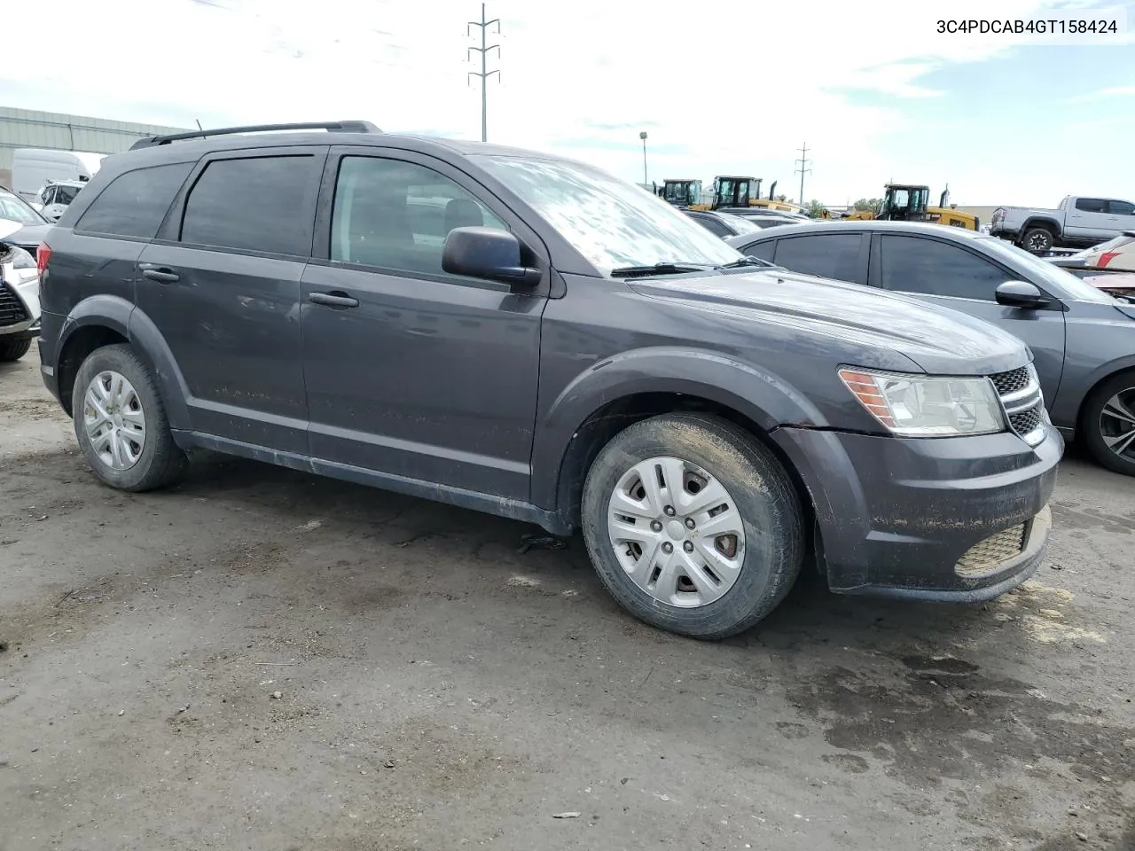 2016 Dodge Journey Se VIN: 3C4PDCAB4GT158424 Lot: 69952504