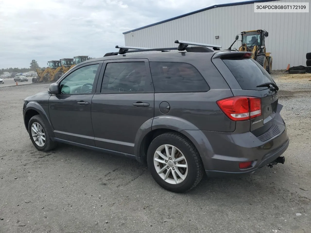 2016 Dodge Journey Sxt VIN: 3C4PDCBG8GT172109 Lot: 70054854