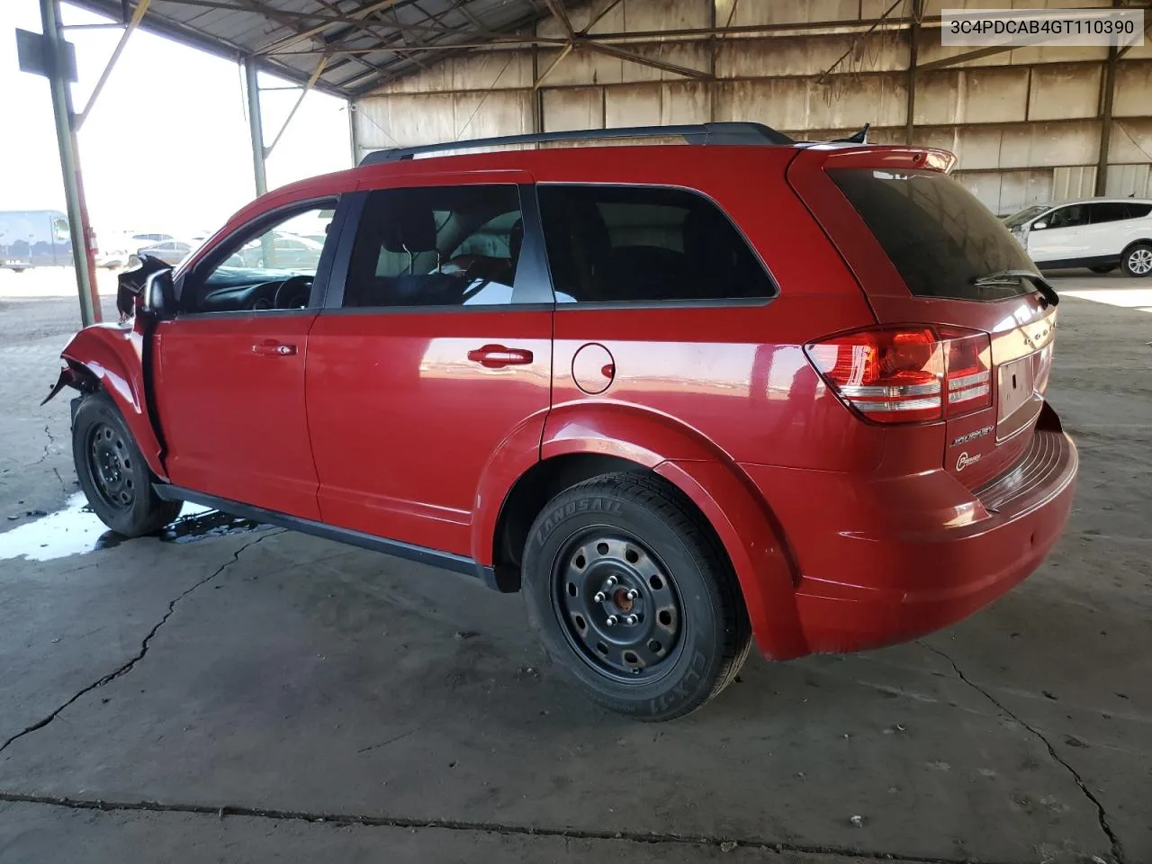 2016 Dodge Journey Se VIN: 3C4PDCAB4GT110390 Lot: 70302984