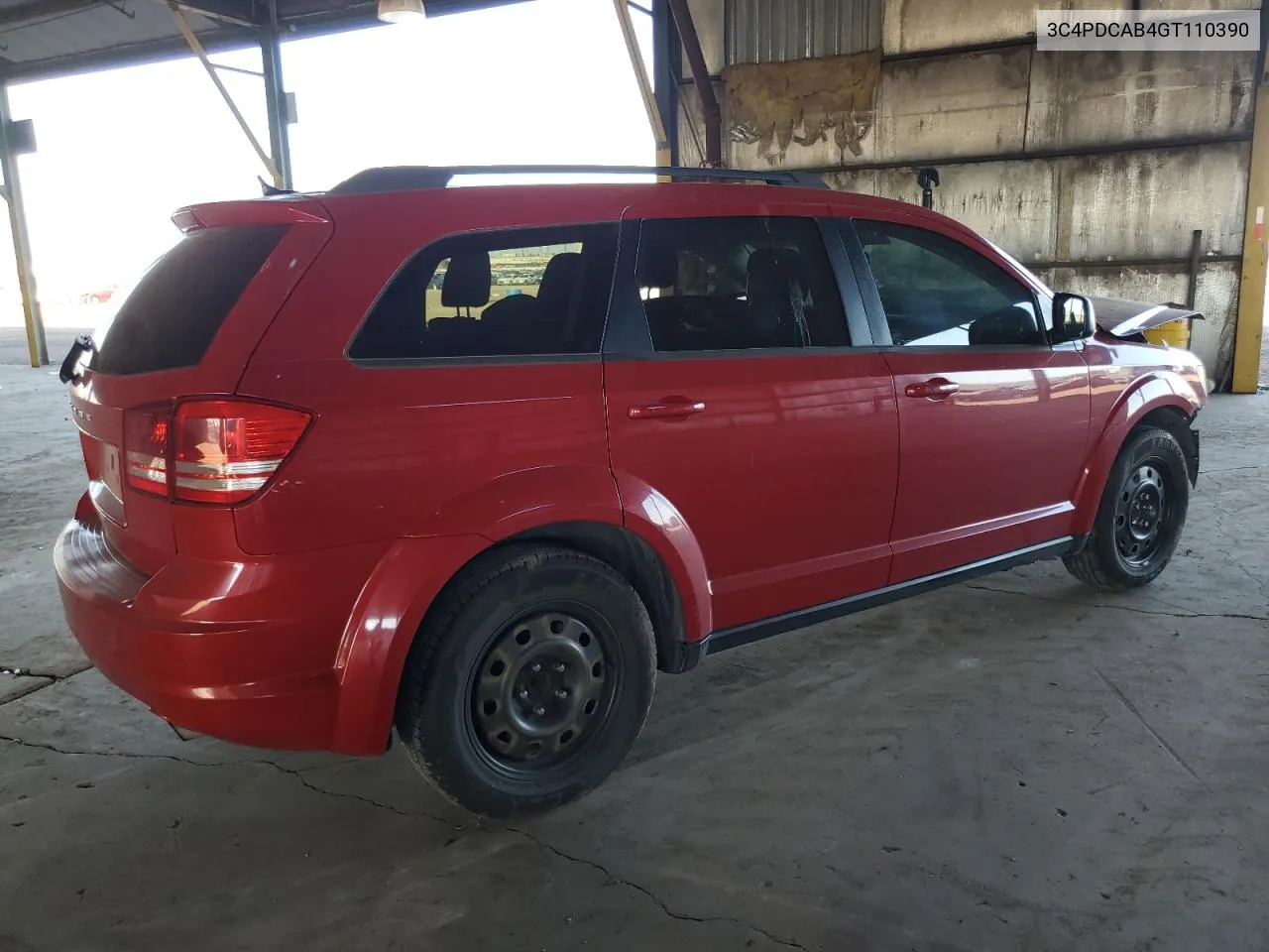 2016 Dodge Journey Se VIN: 3C4PDCAB4GT110390 Lot: 70302984