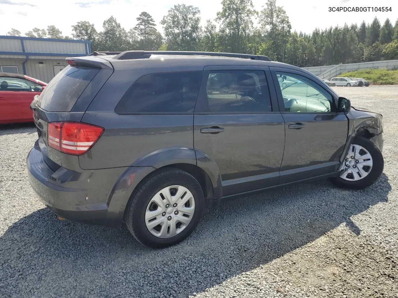 2016 Dodge Journey Se VIN: 3C4PDCAB0GT104554 Lot: 70412854