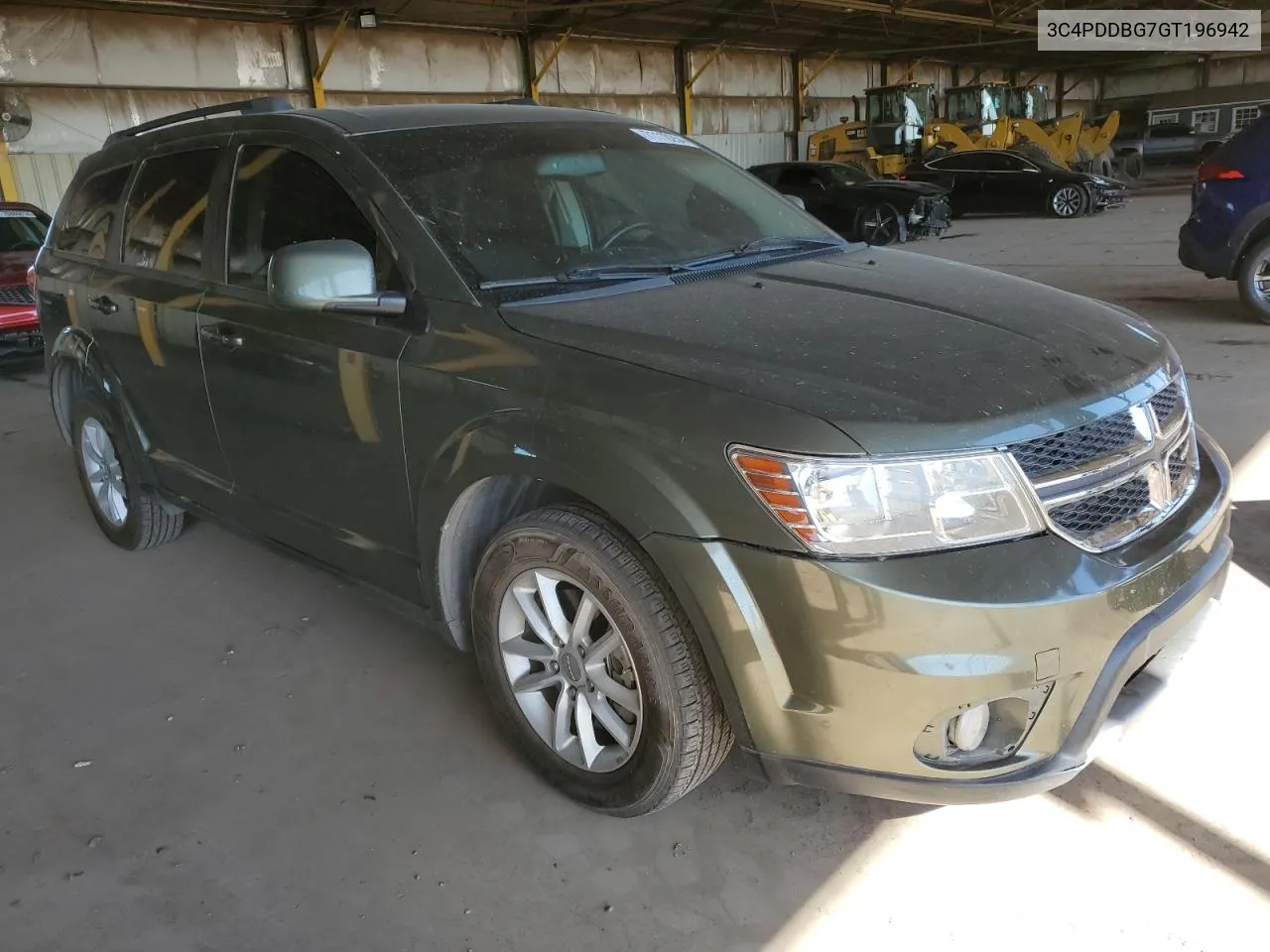 2016 Dodge Journey Sxt VIN: 3C4PDDBG7GT196942 Lot: 71110254