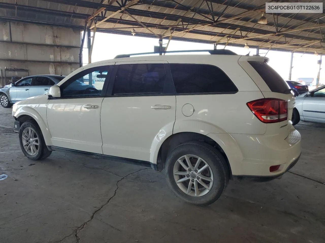 2016 Dodge Journey Sxt VIN: 3C4PDCBG1GT122636 Lot: 71120644