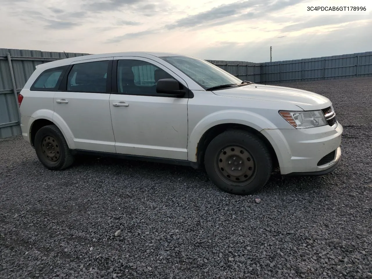 2016 Dodge Journey Se VIN: 3C4PDCAB6GT178996 Lot: 71305514