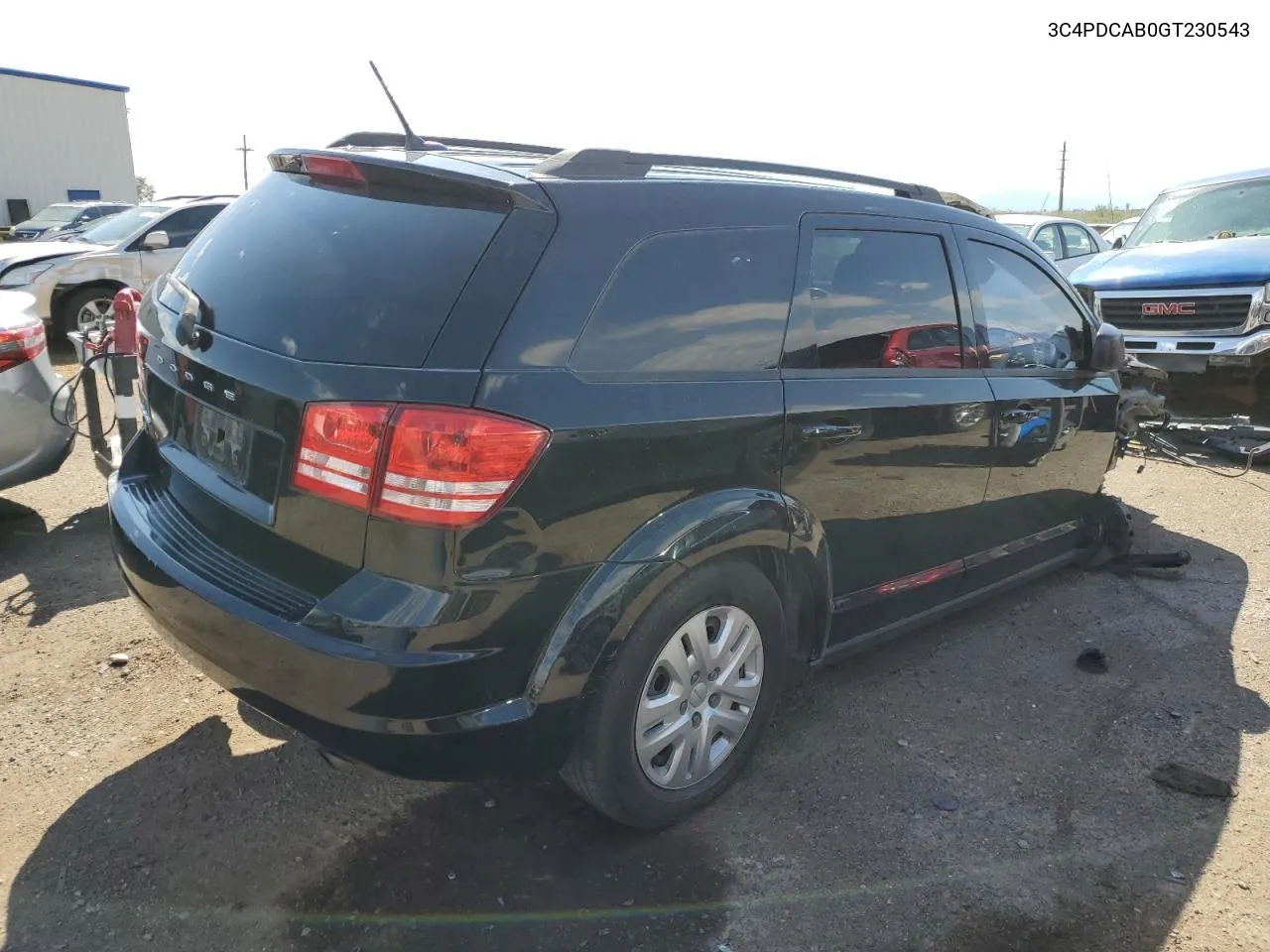 2016 Dodge Journey Se VIN: 3C4PDCAB0GT230543 Lot: 71314144