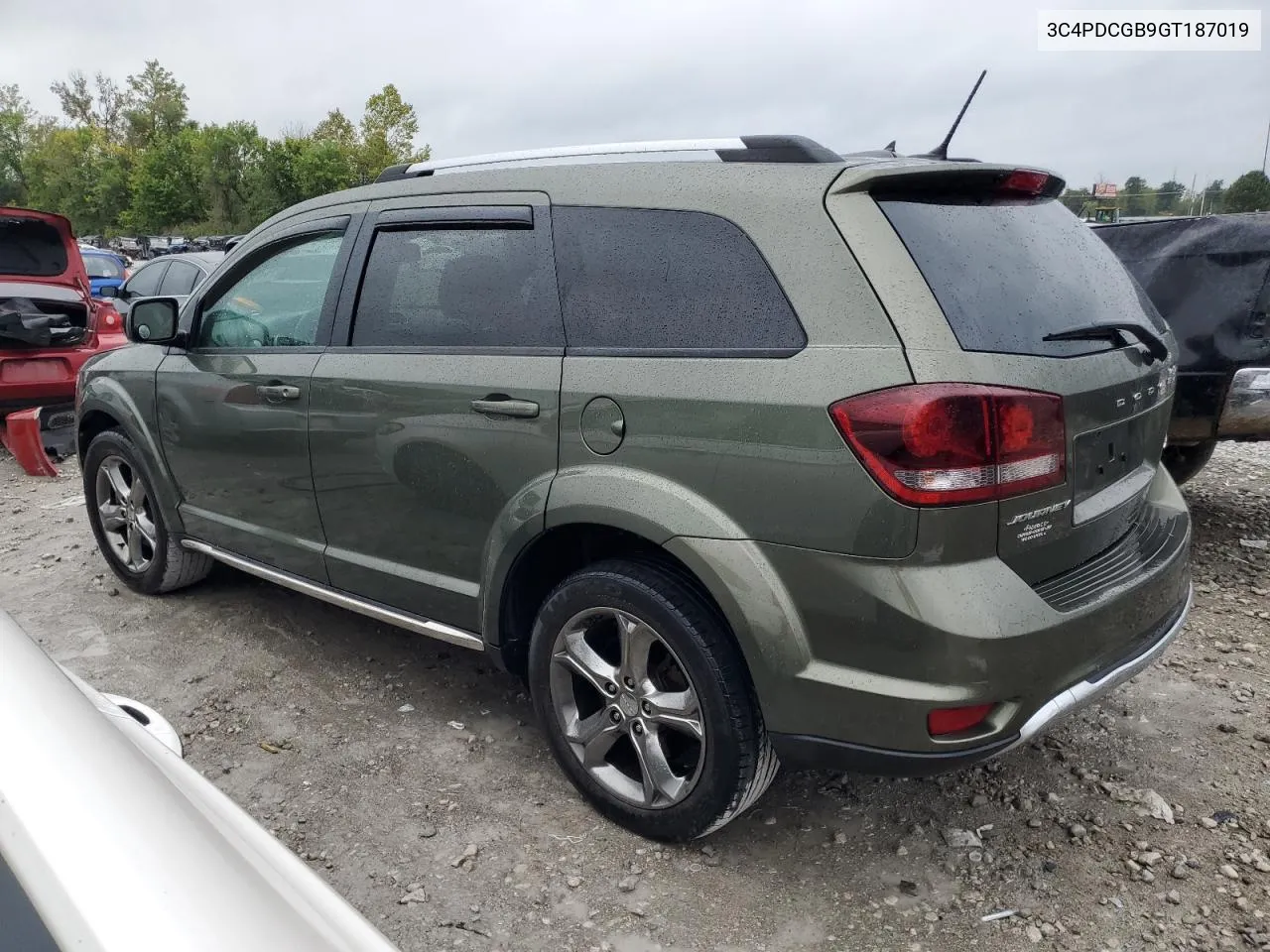 2016 Dodge Journey Crossroad VIN: 3C4PDCGB9GT187019 Lot: 71475134