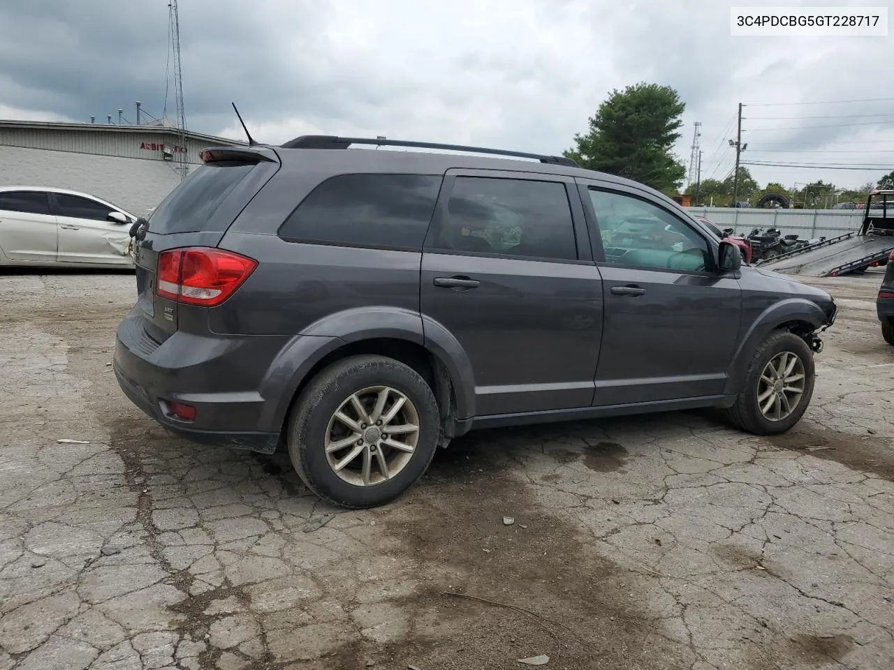 2016 Dodge Journey Sxt VIN: 3C4PDCBG5GT228717 Lot: 71555244