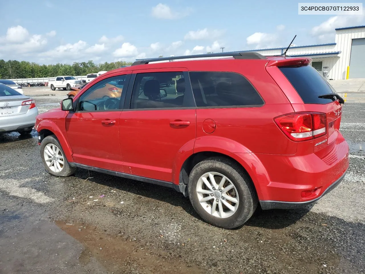 2016 Dodge Journey Sxt VIN: 3C4PDCBG7GT122933 Lot: 71624004