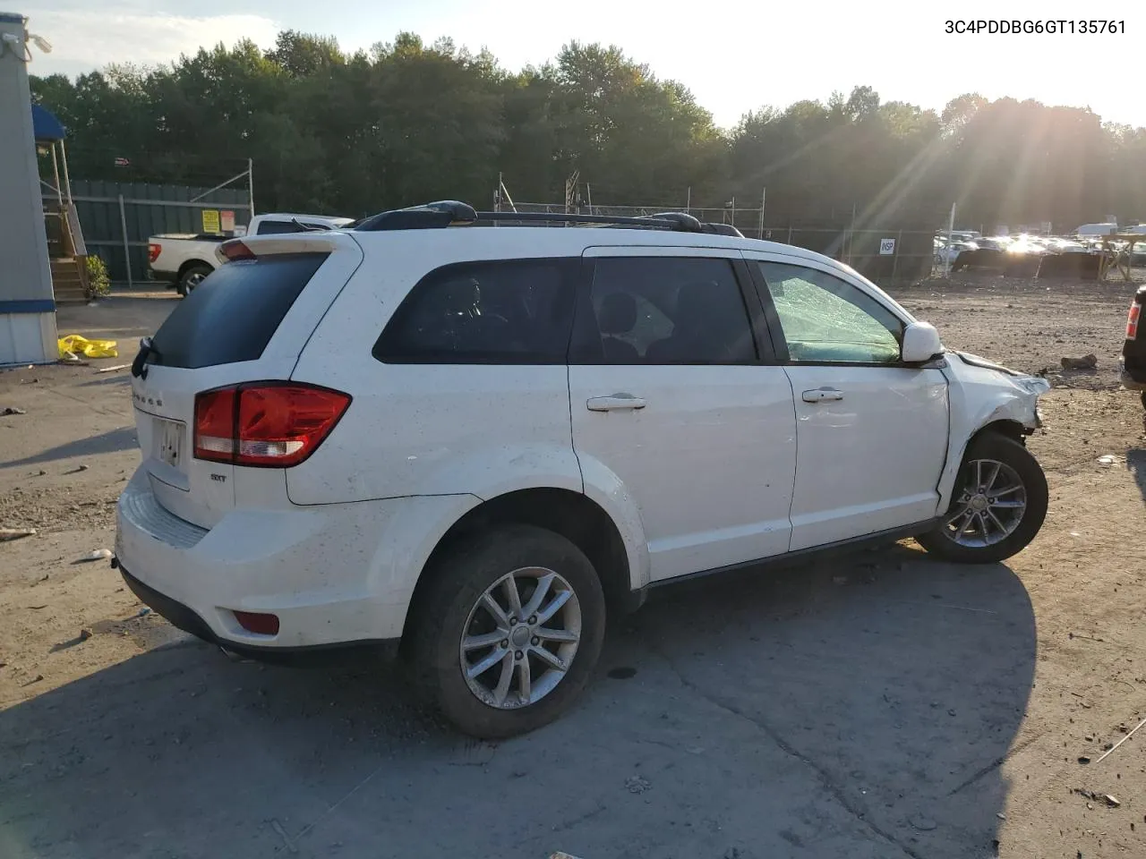 2016 Dodge Journey Sxt VIN: 3C4PDDBG6GT135761 Lot: 71999384