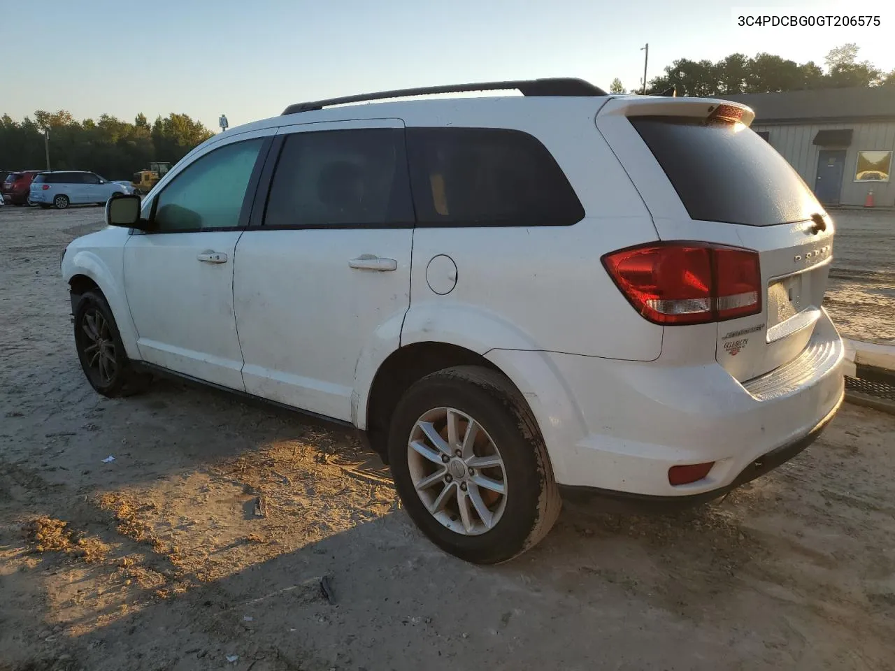 2016 Dodge Journey Sxt VIN: 3C4PDCBG0GT206575 Lot: 72032694