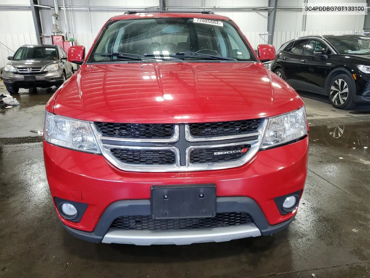 2016 Dodge Journey Sxt VIN: 3C4PDDBG7GT133100 Lot: 72085604