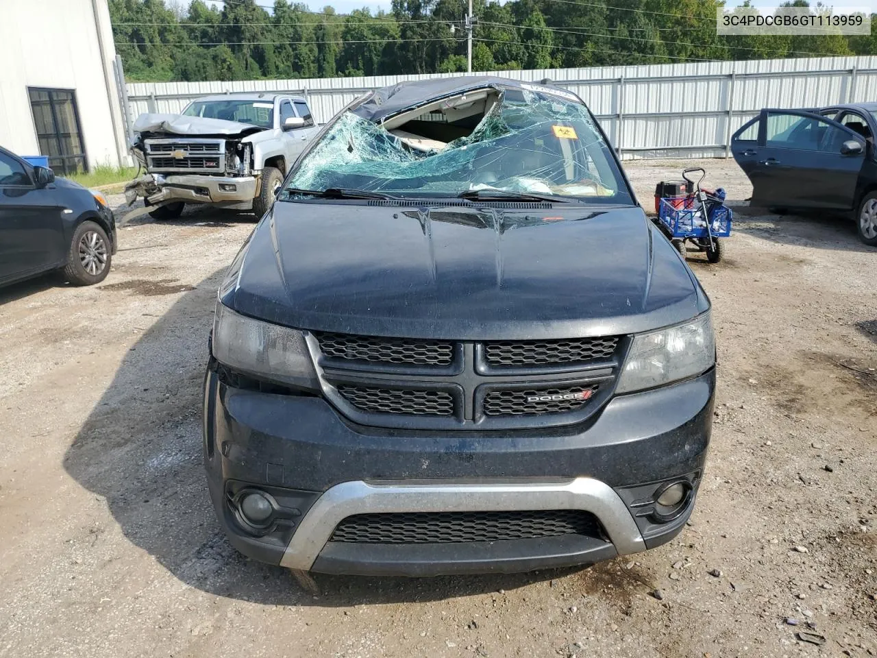 2016 Dodge Journey Crossroad VIN: 3C4PDCGB6GT113959 Lot: 72206534