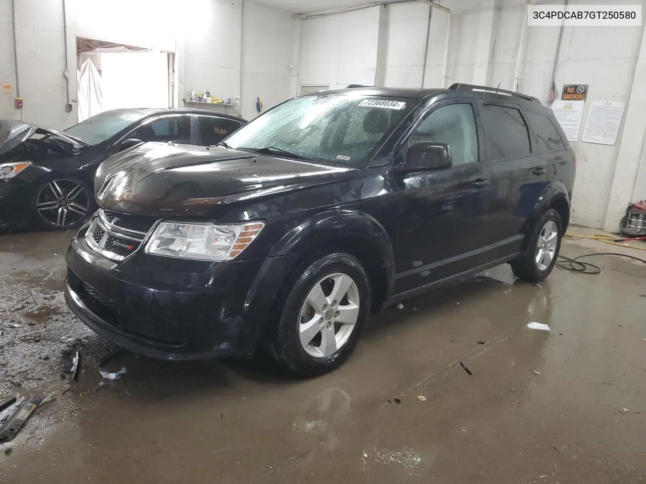 2016 Dodge Journey Se VIN: 3C4PDCAB7GT250580 Lot: 72368034