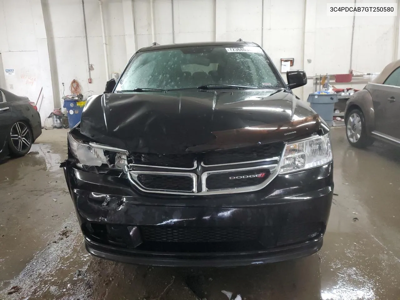 2016 Dodge Journey Se VIN: 3C4PDCAB7GT250580 Lot: 72368034