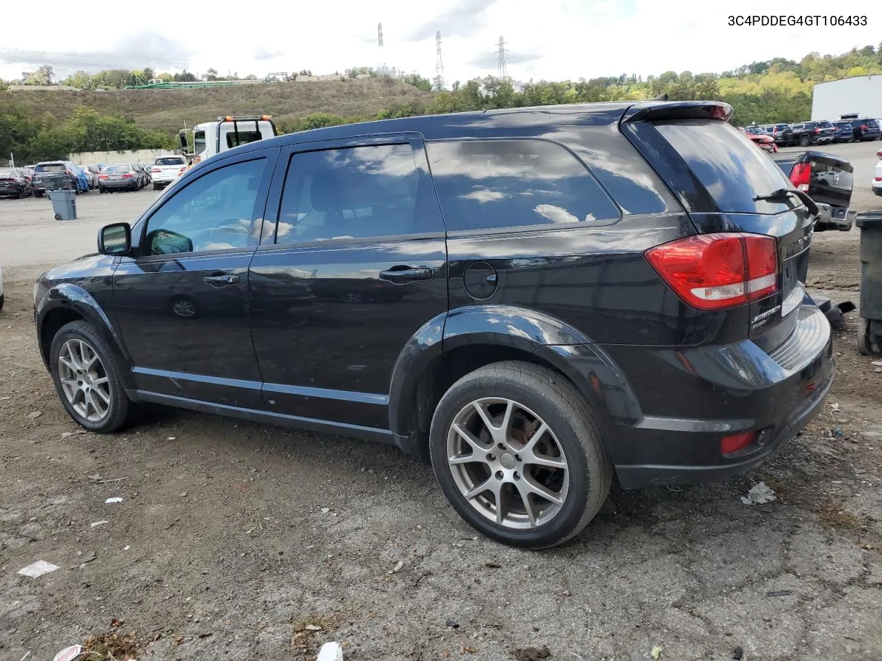 2016 Dodge Journey R/T VIN: 3C4PDDEG4GT106433 Lot: 72409054