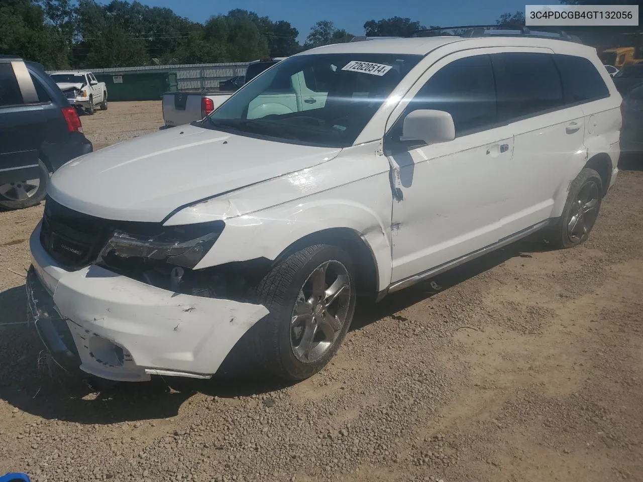 2016 Dodge Journey Crossroad VIN: 3C4PDCGB4GT132056 Lot: 72620514