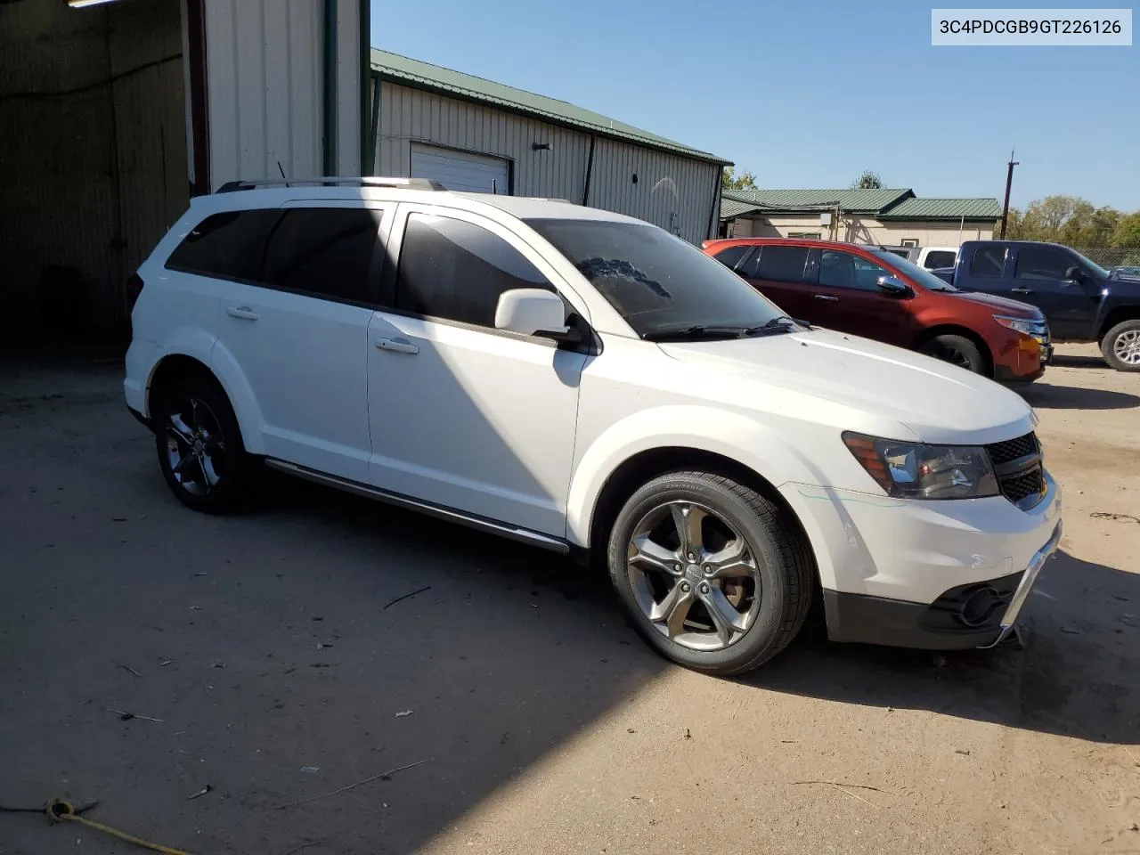 2016 Dodge Journey Crossroad VIN: 3C4PDCGB9GT226126 Lot: 72711544