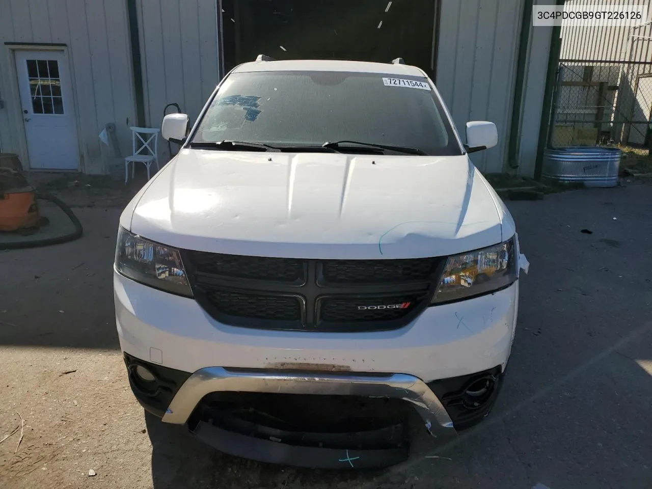 2016 Dodge Journey Crossroad VIN: 3C4PDCGB9GT226126 Lot: 72711544